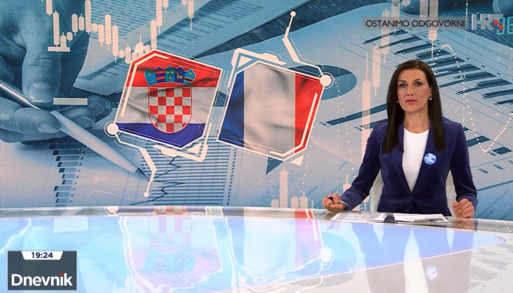 Gospodarska suradnja između Francuske i Hrvatske - TV prilog