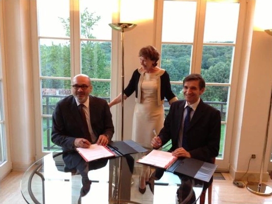 Convention between the Club and Ubifrance signed