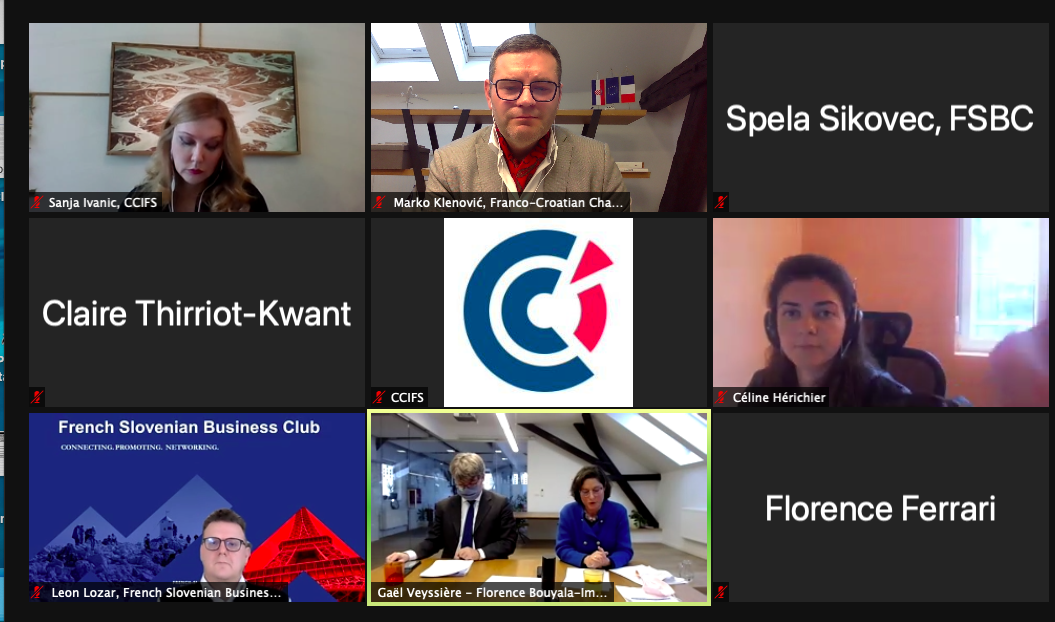 Online okrugli stol: 3 Veleposlanika Francuske iz Hrvatske, Slovenije i Srbije